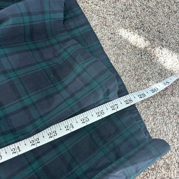 J crew Women’s Velvet-trimmed V-neck tunic in Black Watch Tartan Holiday M - Picture 6 of 10